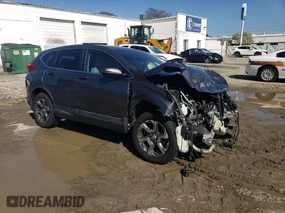 2018 Honda CR-V EX with VIN 2HKRW2H58JH671812, listed as a Copart auction lot 51483475 with 110,424 mi miles and Salvage Title. Bid and sale history available at DreamBid. Image 12.