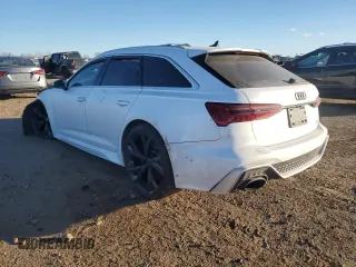 2021 Audi RS 6 with VIN WUA1CAF20MN906638, listed as a Copart auction lot 42914105 with 32,522 mi miles and Salvage Title. Bid and sale history available at carsss.com. Image 2.