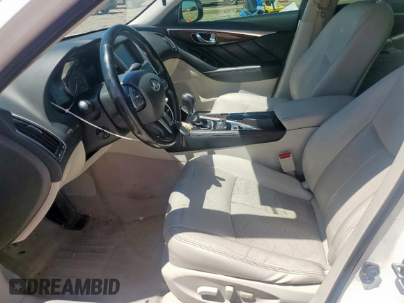 2014 Infiniti Q50 Sport with VIN JN1BV7AR6EM695314, listed as a Copart auction lot 59953085 with 161,085 mi miles and Clean title. Bid and sale history available at DreamBid. Image 7.