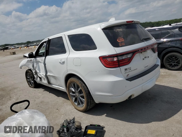 2018 Dodge Durango GT z VIN 1C4RDJDG2JC142441, wystawiony jako Copart lot #56971145 z przebiegiem 109 703 mil mil oraz Szkoda całkowita • Salvage title. Historia ofert i sprzedaży dostępna na DreamBid. Obrazek 2.
