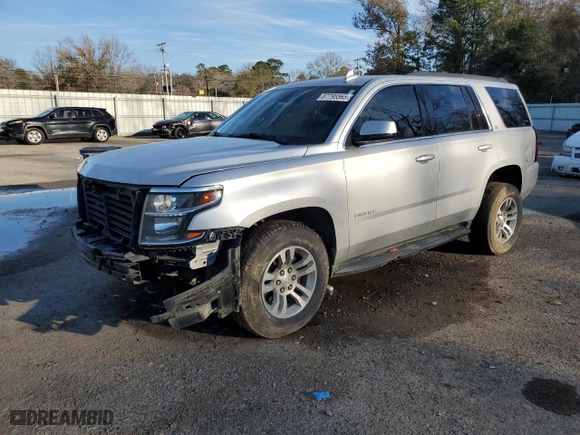 2020 Chevrolet Tahoe LT with VIN 1GNSCBKC7LR163920, listed as a Copart auction lot 87795565 with 150,057 mi miles and Salvage Title. Bid and sale history available at carsss.com. Image 1.