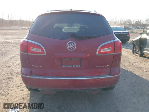 2013 Buick Enclave Premium with VIN 5GAKRDKD9DJ169778, listed as a IAAI auction lot 41779823 with 145,481 mi miles and . Bid and sale history available at DreamBid. Image 16.