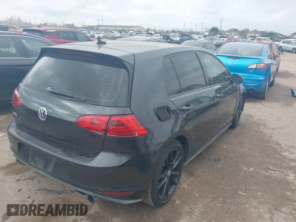 2015 Volkswagen Golf GTI Autobahn w/Performance Pkg with VIN 3VW447AU4FM075027, listed as a IAAI auction lot 41494514 with 103,038 mi miles. Bid and sale history available at carsss.com. Image 4.