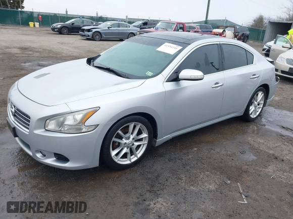 2009 Nissan Maxima SV with VIN 1N4AA51E19C842517, listed as a IAAI auction lot 41534246 with 278,067 mi miles and . Bid and sale history available at DreamBid. Image 2.