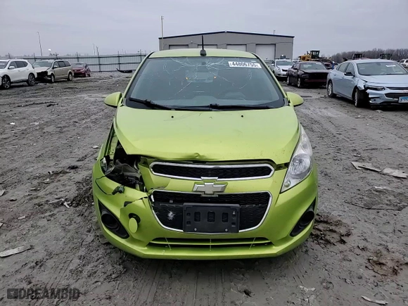 2013 Chevrolet Spark LS with VIN KL8CB6S97DC536902, listed as a Copart auction lot 44806755 with 170,052 mi miles and Salvage Title. Bid and sale history available at carsss.com. Image 10.