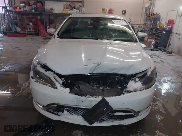 2015 Chrysler 200 C with VIN 1C3CCCEG3FN543757, listed as a IAAI auction lot 41468410 with 145,041 mi miles. Bid and sale history available at carsss.com. Image 12.