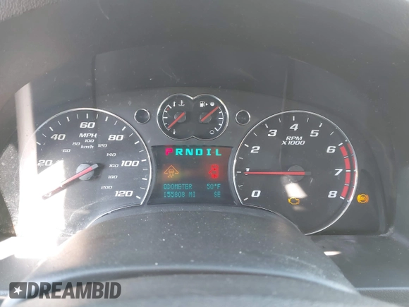 2008 Chevrolet Equinox LT with VIN 2CNDL53F086324005, listed as a IAAI auction lot 41839083 with 155,808 mi miles. Bid and sale history available at carsss.com. Image 7.