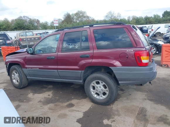 2001 Jeep Grand Cherokee Laredo with VIN 1J4GW48S91C588162, listed as a IAAI auction lot 42176476 with Not provided miles and . Bid and sale history available at DreamBid. Image 13.