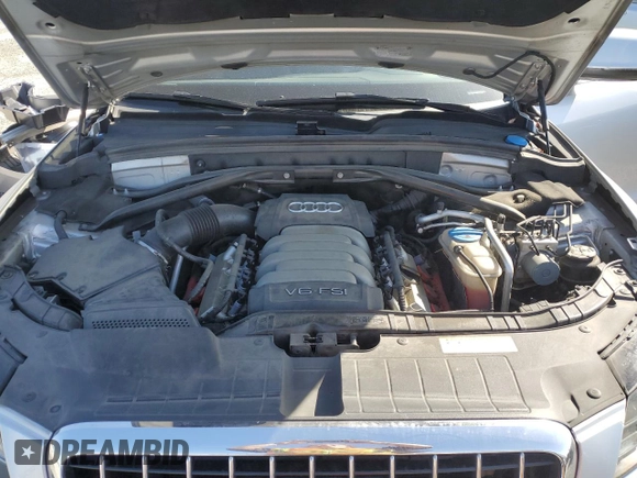 2011 Audi Q5 Prestige with VIN WA1WKAFP2BA001608, listed as a Copart auction lot 51337565 with 124,910 mi miles and Salvage title. Bid and sale history available at DreamBid. Image 12.