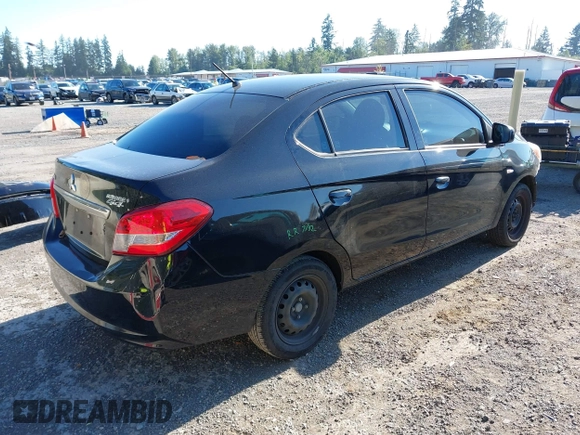 2017 Mitsubishi Mirage ES with VIN ML32F3FJ3HHF14338, listed as a IAAI auction lot 42592543 with 51,075 mi miles and . Bid and sale history available at DreamBid. Image 4.