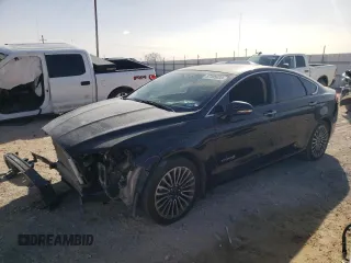 2018 Ford Fusion Hybrid Titanium with VIN 3FA6P0RU5JR247839, listed as a Copart auction lot 37485033 with 86,045 mi miles. Bid and sale history available at carsss.com. Image 1.
