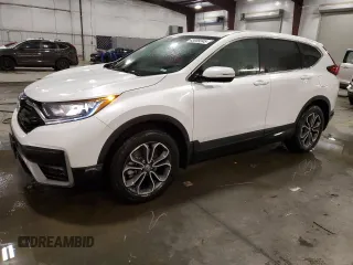 2022 Honda CR-V EX z VIN 7FARW2H56NE022759, wystawiony jako Copart lot #43009345 z przebiegiem 24 034 mil mil oraz Nie do naprawy. Historia ofert i sprzedaży dostępna na DreamBid. Obrazek 1.