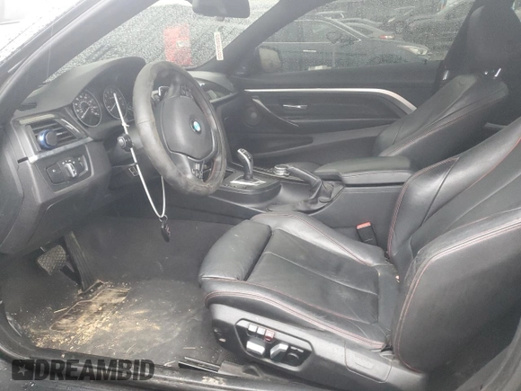 2016 BMW 4 Series 435i z VIN WBA3R1C52GK529414, wystawiony jako Copart lot #44433205 z przebiegiem 167 240 mil mil oraz Szkoda całkowita • Salvage title. Historia ofert i sprzedaży dostępna na DreamBid. Obrazek 7.