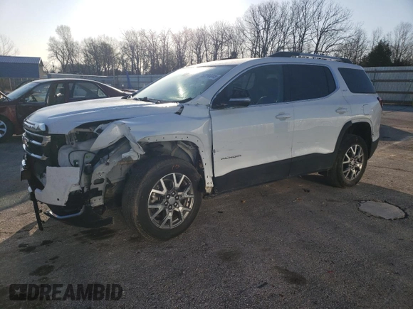 2021 GMC Acadia SLT z VIN 1GKKNML41MZ226117, wystawiony jako Copart lot #52290045 z przebiegiem 81 081 mil mil oraz Szkoda całkowita • Salvage title. Historia ofert i sprzedaży dostępna na DreamBid. Obrazek 1.