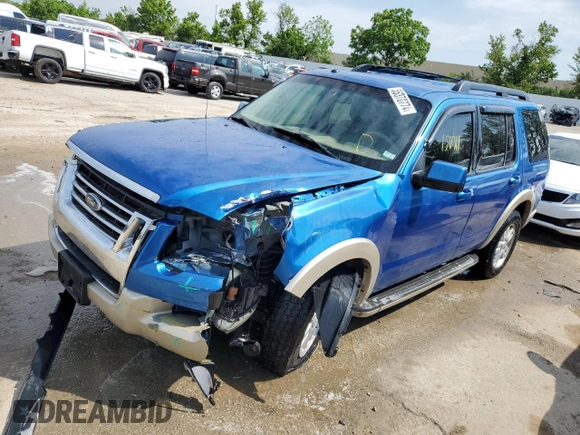 2010 Ford Explorer Eddie Bauer with VIN 1FMEU6EE0AUA87096, listed as a Copart auction lot 55370774 with 150,311 mi miles and Salvage Title. Bid and sale history available at carsss.com. Image 1.