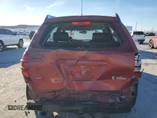 2006 Pontiac Vibe with VIN 5Y2SM65826Z410060, listed as a Copart auction lot 38359884 with 193,554 mi miles and Salvage Title. Bid and sale history available at carsss.com. Image 6.