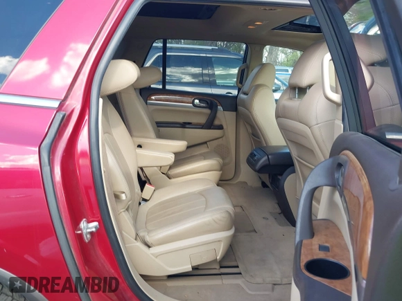 2012 Buick Enclave Leather with VIN 5GAKVCED3CJ416471, listed as a IAAI auction lot 41994854 with 179,930 mi miles and . Bid and sale history available at carsss.com. Image 8.