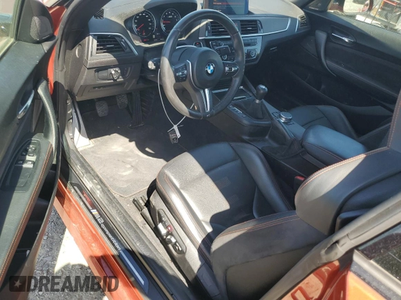 2020 BMW M2 Competition z VIN WBS2U7C01L7E35120, wystawiony jako Copart lot #52969415 z przebiegiem 37 475 mil mil oraz Szkoda całkowita • Salvage title. Historia ofert i sprzedaży dostępna na DreamBid. Obrazek 8.