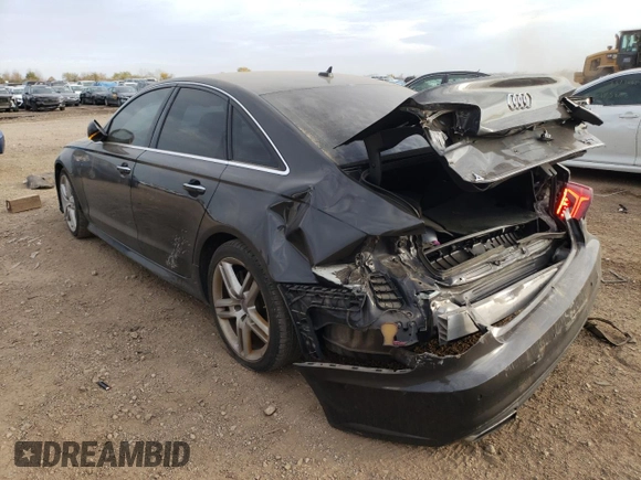 2017 Audi A6 Premium with VIN WAUF8AFC2HN059587, listed as a Copart auction lot 77209814 with 94,537 mi miles and Salvage Title. Bid and sale history available at carsss.com. Image 2.