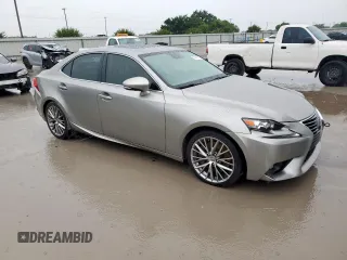 2016 Lexus IS 200t with VIN JTHBA1D22G5027509, listed as a Copart auction lot 60211255 with 59,309 mi miles and Salvage title. Bid and sale history available at DreamBid. Image 4.