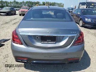2019 Mercedes-Benz S-Class AMG S 63 with VIN WDDUG8JB9KA479064, listed as a Copart auction lot 69260874 with 111,984 mi miles and Salvage Title. Bid and sale history available at carsss.com. Image 6.