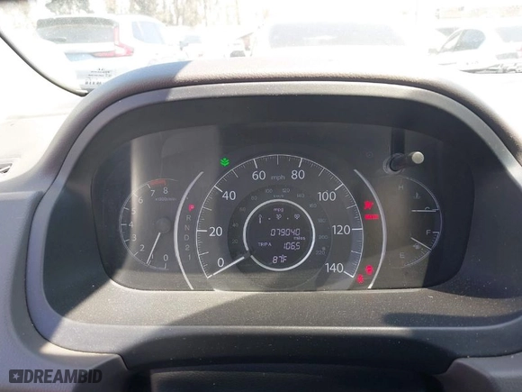 2014 Honda CR-V EX with VIN 5J6RM3H52EL006962, listed as a IAAI auction lot 41943567 with 79,040 mi miles. Bid and sale history available at carsss.com. Image 7.