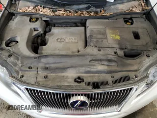 2010 Lexus RX 450h with VIN JTJBC1BAXA2401134, listed as a Copart auction lot 54424195 with 124,077 mi miles and Salvage Title. Bid and sale history available at DreamBid. Image 12.