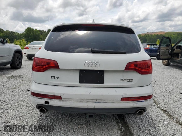 2013 Audi Q7 Premium Plus z VIN WA1LMAFE4DD000523, wystawiony jako Copart lot #60612425 z przebiegiem 190 132 mil mil oraz Czysty tytuł • Clean title. Historia ofert i sprzedaży dostępna na DreamBid. Obrazek 6.