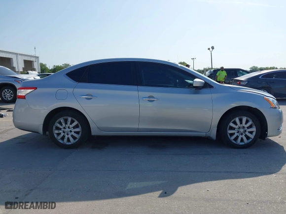 2014 Nissan Sentra SR with VIN 3N1AB7AP5EY214954, listed as a IAAI auction lot 41861753 with 179,581 mi miles. Bid and sale history available at carsss.com. Image 13.