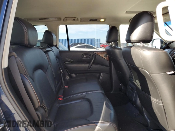 2017 Nissan Armada SL with VIN JN8AY2NC6H9511168, listed as a Copart auction lot 73831634 with Not Provided miles and Salvage Title. Bid and sale history available at carsss.com. Image 11.