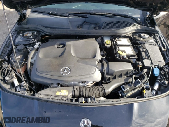 2018 Mercedes-Benz CLA with VIN WDDSJ4GB6JN529693, listed as a Copart auction lot 43001223 with 85,582 mi miles. Bid and sale history available at carsss.com. Image 11.
