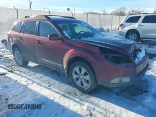 2011 Subaru Outback Premium z VIN 4S4BRBCC5B3397489, wystawiony jako IAAI lot #41723318 z przebiegiem 187 751 mil mil oraz . Historia ofert i sprzedaży dostępna na DreamBid. Obrazek 1.