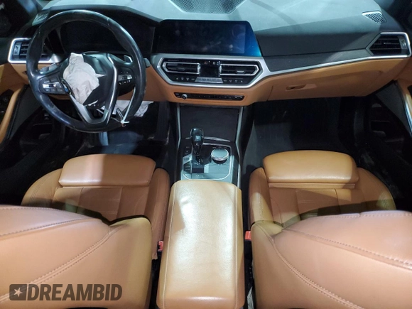 2020 BMW 3 Series 330i xDrive with VIN 3MW5R7J00L8B13201, listed as a Copart auction lot 47948255 with Not Provided miles and Non Repairable. Bid and sale history available at DreamBid. Image 8.