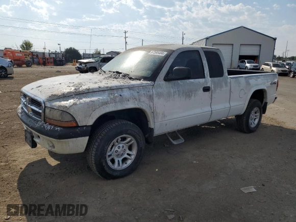 2004 Dodge Dakota Sport with VIN 1D7HG32N14S595420, listed as a Copart auction lot 67595404 with 42,767 mi miles and Salvage Title. Bid and sale history available at carsss.com. Image 1.