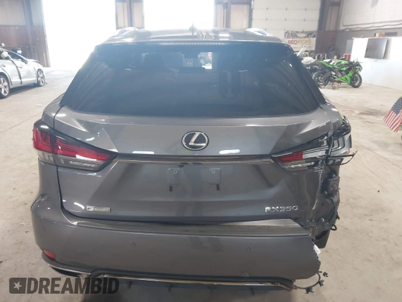 2022 Lexus RX 350 F Sport with VIN 2T2YZMDA0NC367069, listed as a IAAI auction lot 42516670 with 23,454 mi miles and . Bid and sale history available at DreamBid. Image 16.
