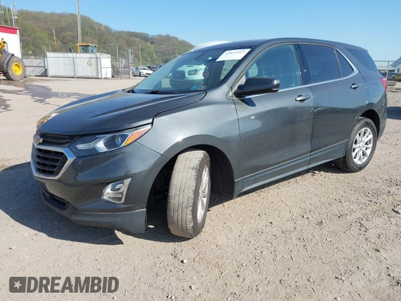 2019 Chevrolet Equinox LT with VIN 2GNAXKEV4K6142160, listed as a IAAI auction lot 42073413 with 81,724 mi miles and . Bid and sale history available at carsss.com. Image 2.