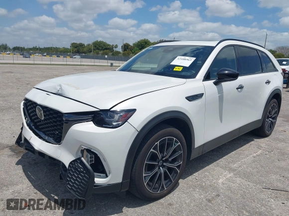 2025 Mazda CX-70 Premium Plus with VIN JM3KJEHA6S1103427, listed as a IAAI auction lot 42108563 with 3,741 mi miles and . Bid and sale history available at DreamBid. Image 17.