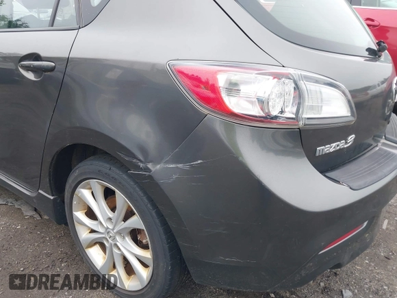 2010 Mazda 3 S Sport with VIN JM1BL1H67A1135292, listed as a IAAI auction lot 42710927 with 184,422 mi miles and . Bid and sale history available at DreamBid. Image 6.