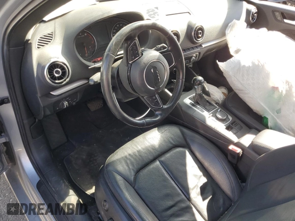2015 Audi A3 1.8T Premium with VIN WAUACGFF9F1134554, listed as a Copart auction lot 60210563 with 75,983 mi miles. Bid and sale history available at carsss.com. Image 8.