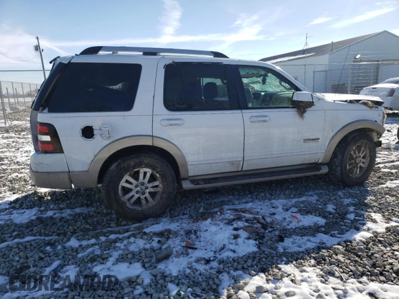 2006 Ford Explorer Eddie Bauer with VIN 1FMEU74866ZA01561, listed as a Copart auction lot 53548505 with Not provided miles and Non repairable. Bid and sale history available at DreamBid. Image 3.
