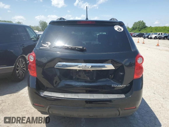 2013 Chevrolet Equinox LT with VIN 2GNALDEK9D6353211, listed as a Copart auction lot 53488764 with 164,890 mi miles and Salvage Title. Bid and sale history available at DreamBid. Image 6.