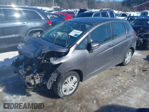 2018 Honda Fit LX with VIN 3HGGK5H43JM727825, listed as a IAAI auction lot 41609068 with 49,980 mi miles. Bid and sale history available at carsss.com. Image 2.