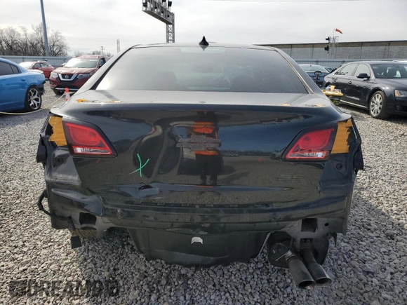 2016 Chevrolet SS with VIN 6G3F15RW3GL204718, listed as a Copart auction lot 47848035 with 45,890 mi miles and Salvage title. Bid and sale history available at DreamBid. Image 6.