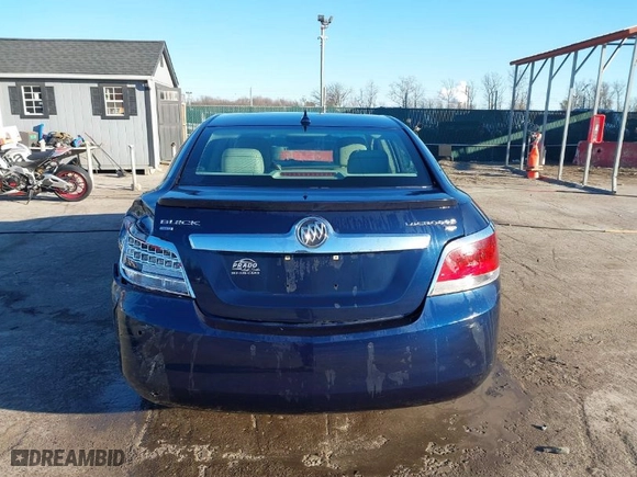 2011 Buick LaCrosse CXL with VIN 1G4GD5ED0BF212145, listed as a IAAI auction lot 41640092 with 144,173 mi miles. Bid and sale history available at carsss.com. Image 16.