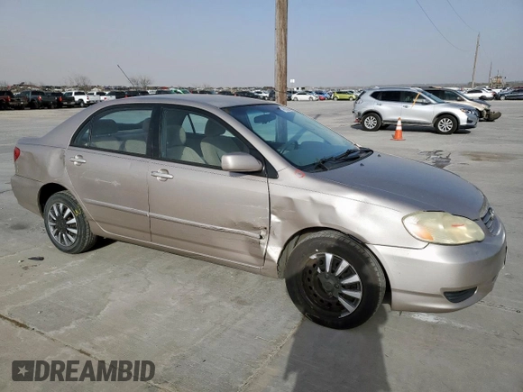 2003 Toyota Corolla CE with VIN 1NXBR32E13Z099137, listed as a Copart auction lot 49283665 with 219,671 mi miles and Salvage Title. Bid and sale history available at DreamBid. Image 4.