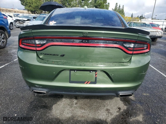 2023 Dodge Charger SXT with VIN 2C3CDXJG3PH541821, listed as a Copart auction lot 42805075 with 7,221 mi miles and Salvage Title. Bid and sale history available at carsss.com. Image 6.