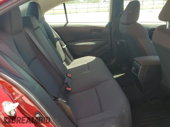 2022 Toyota Corolla LE with VIN JTDVPMAE4NJ221959, listed as a Copart auction lot 52168765 with 40,324 mi miles and Salvage Title. Bid and sale history available at DreamBid. Image 10.