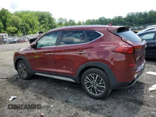 2019 Hyundai Tucson Limited with VIN KM8J3CAL9KU973231, listed as a Copart auction lot 57896145 with 101,853 mi miles and Salvage title. Bid and sale history available at DreamBid. Image 2.