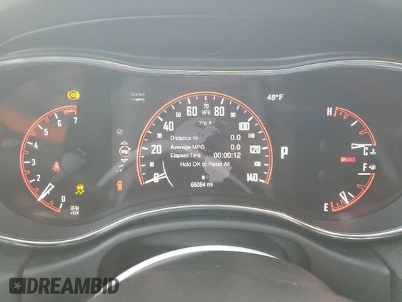 2015 Dodge Durango Limited with VIN 1C4RDHDG9FC907063, listed as a Copart auction lot 51092455 with 65,054 mi miles and Salvage Title. Bid and sale history available at carsss.com. Image 9.