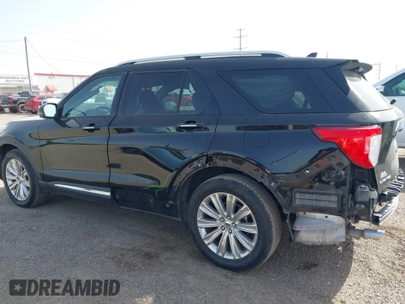 2022 Ford Explorer Limited with VIN 1FMSK7FH0NGA67149, listed as a IAAI auction lot 41739321 with 25,524 mi miles. Bid and sale history available at carsss.com. Image 15.